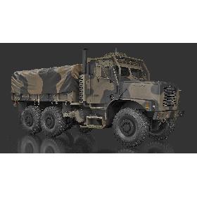 OshKosh MTVR MK23 with Tent Sand Camo 3D